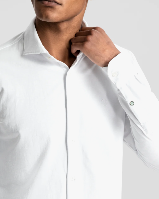 CHEMISE 303702 BO WHITE ~ DSTREZZED
